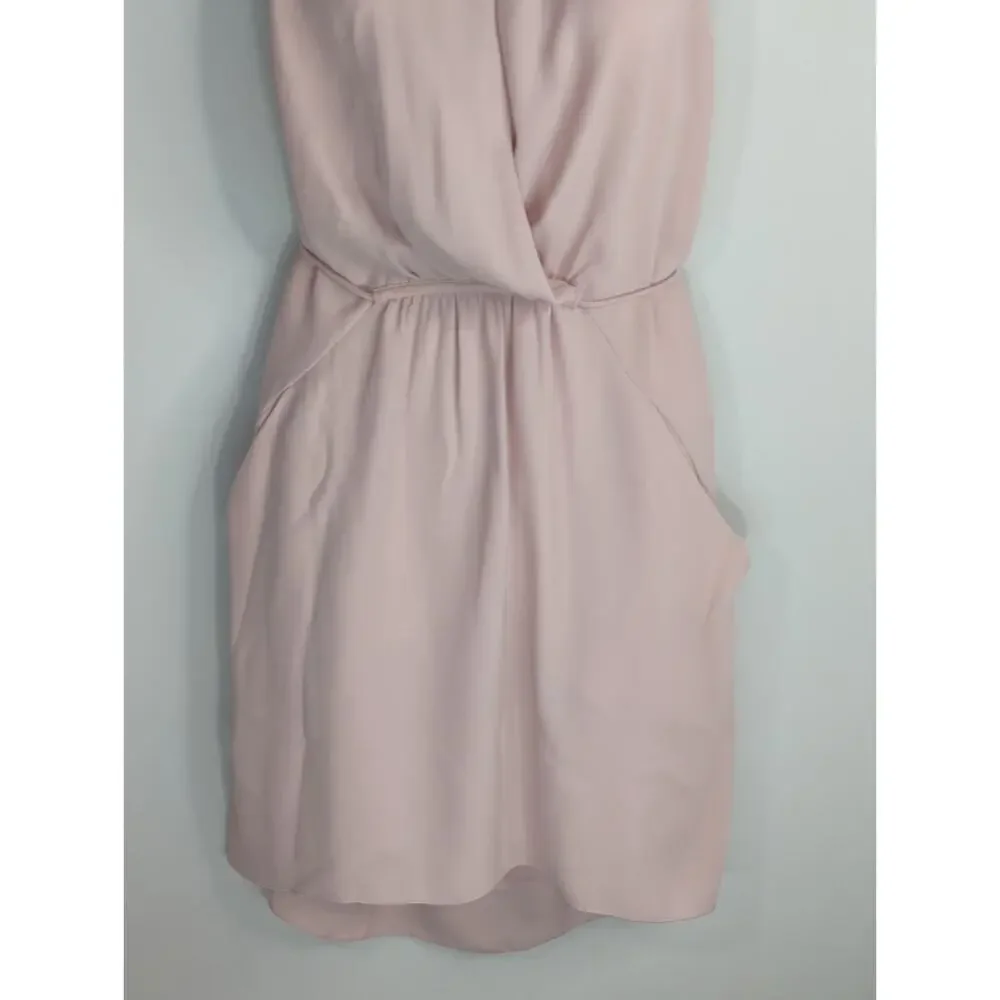 Aritzia Wilfred Blush Pink Sabine Faux Wrap Dress Womens‎ Small Outdoor Causal